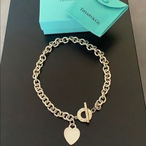 Tiffany & Co. Heart Tag Toggle Necklace